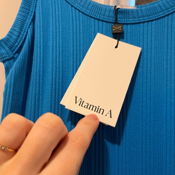 Vitamin A West Dress in Blue - Picture 5 of 6